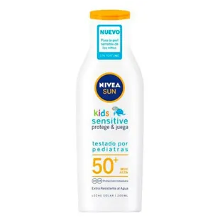 Nivea Sun Sensitive Leite Solar Infantil Protege e Brinca FPS50+ 200 ml