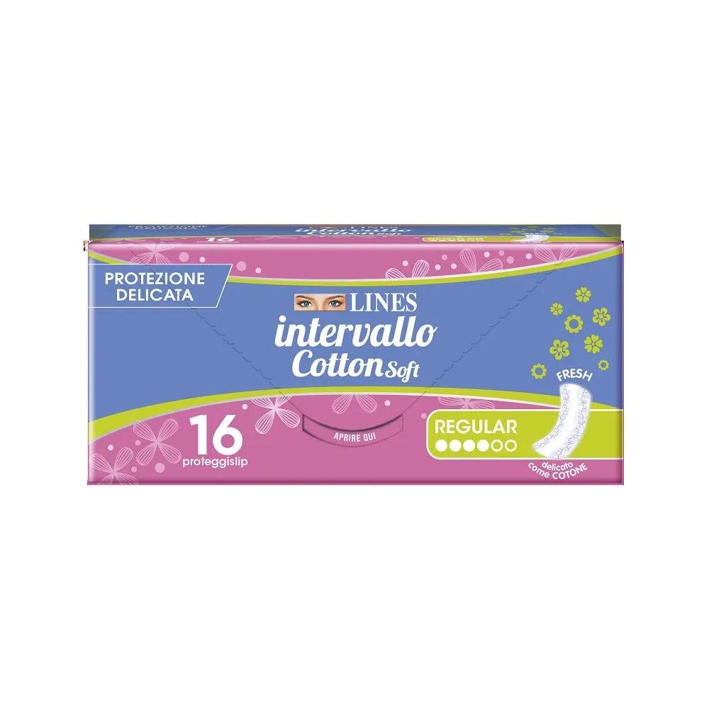 Lines Intervallo Cotton Soft Fresh 16 Proteggislip Distesi