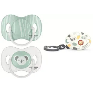 Mifarma Babybroche + Fopspeen 6-18m 2 stuks
