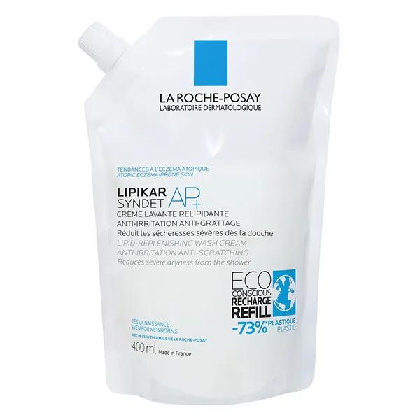 La Roche Posay Lipikar AP+ Syndet Crema Limpiadora Eco Relleno 400ml