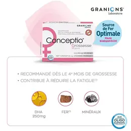 Granions Conceptio Grossesse 30 capsules et 30 gélules