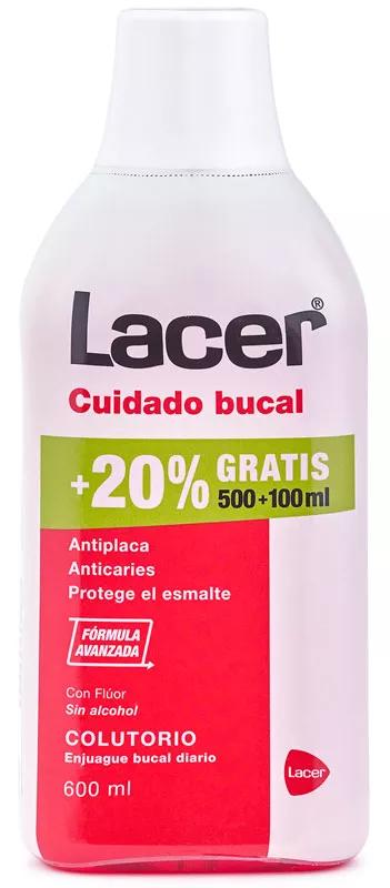 Lacer Elixir Enxáguar Bucal Diário Anti-Cáries 600ml