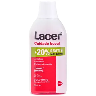 Lacer Daily Anticavity Mouthwash 600 ml