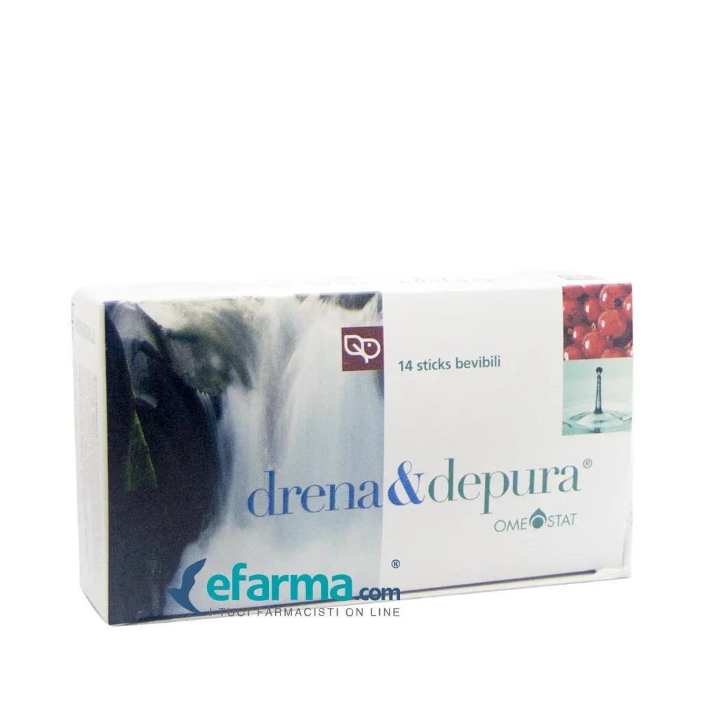 Fitomedical Drena & Depura Integratore Estratti Vegetali 14 Sticks 15 ml