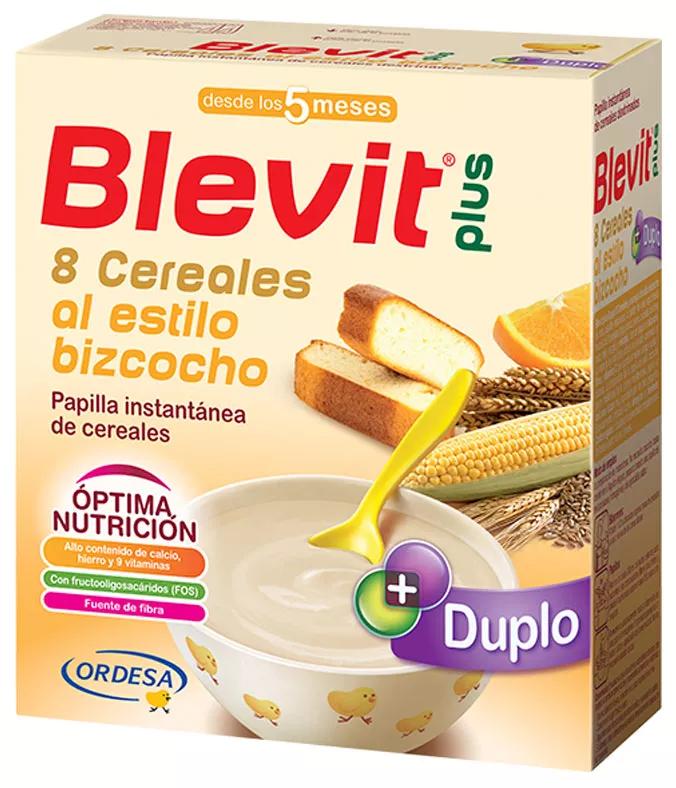 Blevit Plus 8 Cereales Estilo Bizcocho 600 gr