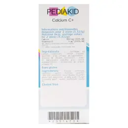 Pediakid Calcium+ Etui de 14 sticks