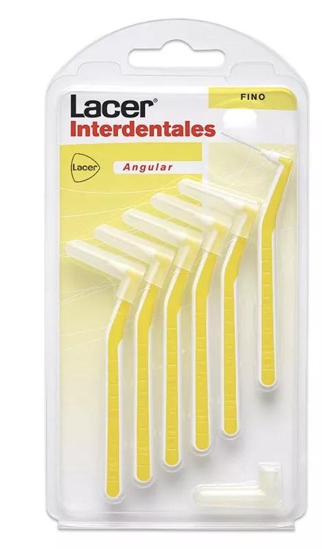 Lacer Brosse Interdentaire Angulaire Fine 6 Unités