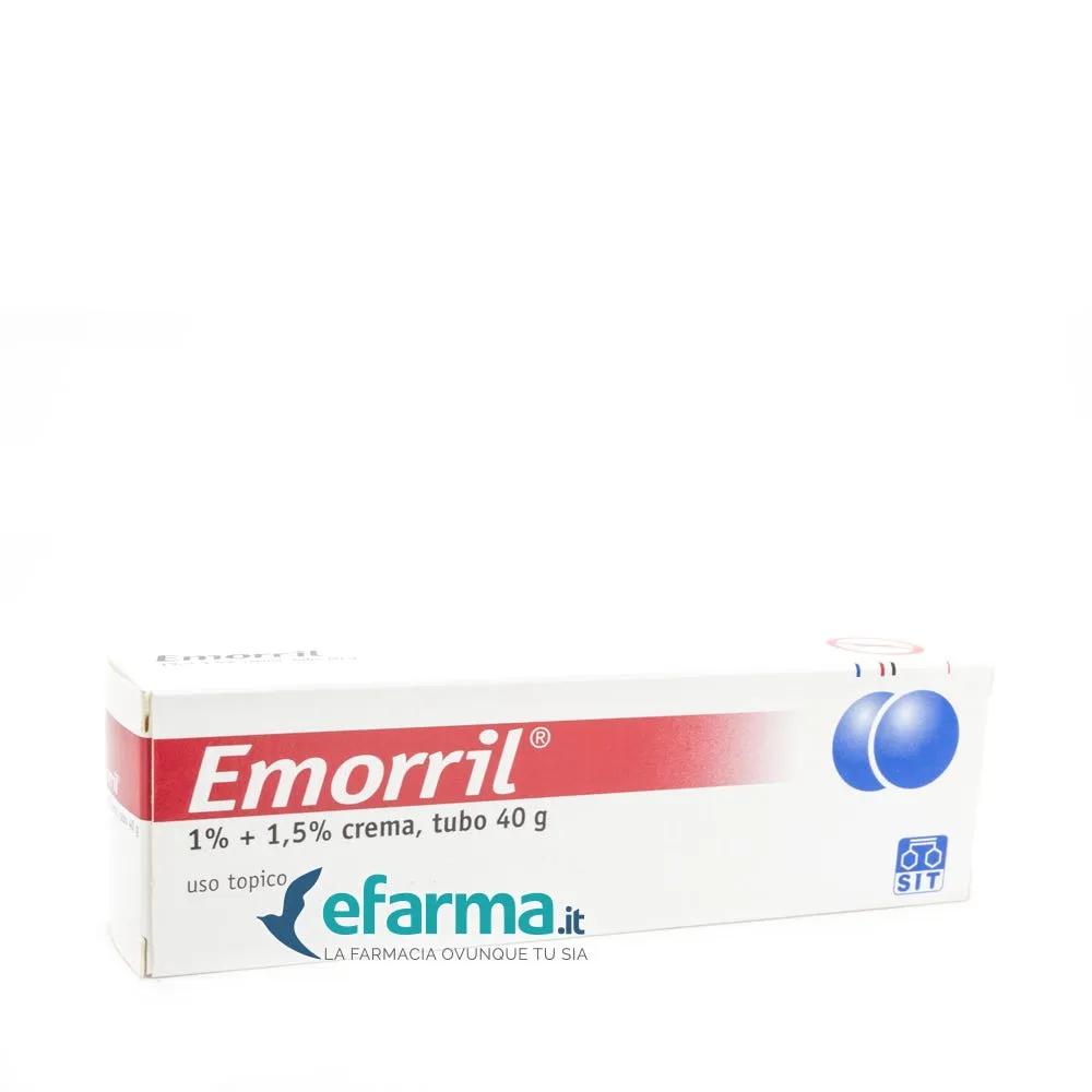 Emorril Crema Rettale 1% + 1,5% Lidocaina cloridrato 40 g