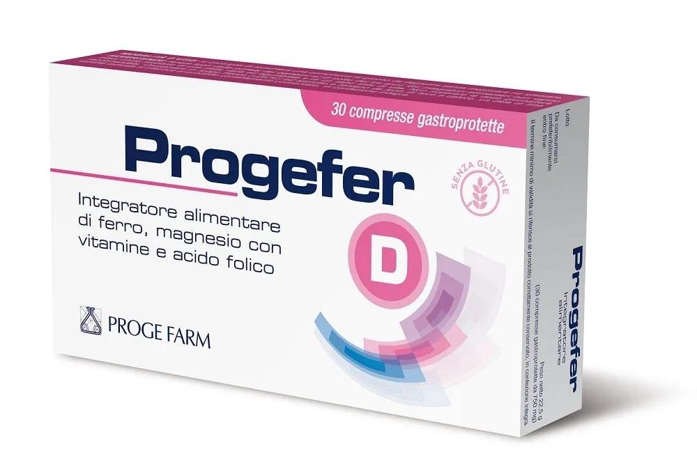 Progefarm Progefer D Integratore Alimentare 30 Comperesse