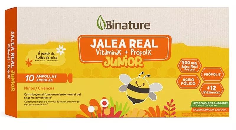 Binature Jalea Real Junior 10 Ampollas