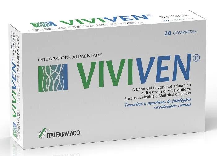 Viviven Integratore Microcircolo e Gambe Pesanti 28 Compresse