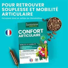 Santarome Bio Phyto Confort Articulaire 20 ampoules