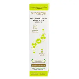 Alvadiem Soin des Pieds Déodorant Régulateur 100ml