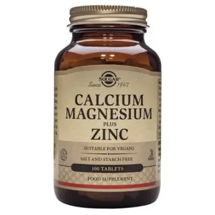 Solgar calcium / magnesium Plus Zinc 0 tabs