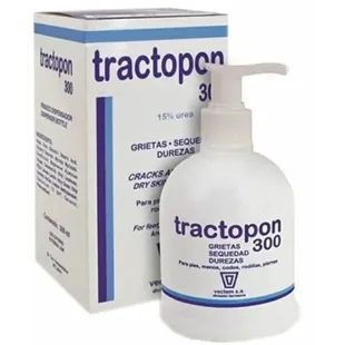 Tractopon Creme Crack 15% Ureia com Dispensador 300 ml