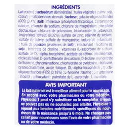 Physiolac Lait 1er Age 800g