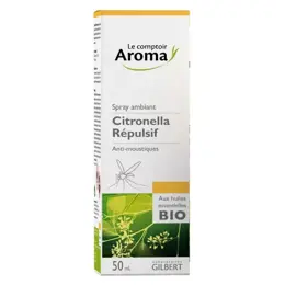 Le Comptoir Aroma Citronella Répulsif Spray Ambiant 50ml