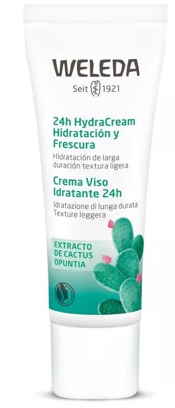 Weleda 24H HydraCream Creme Facial Extrato de Cactus 30ml