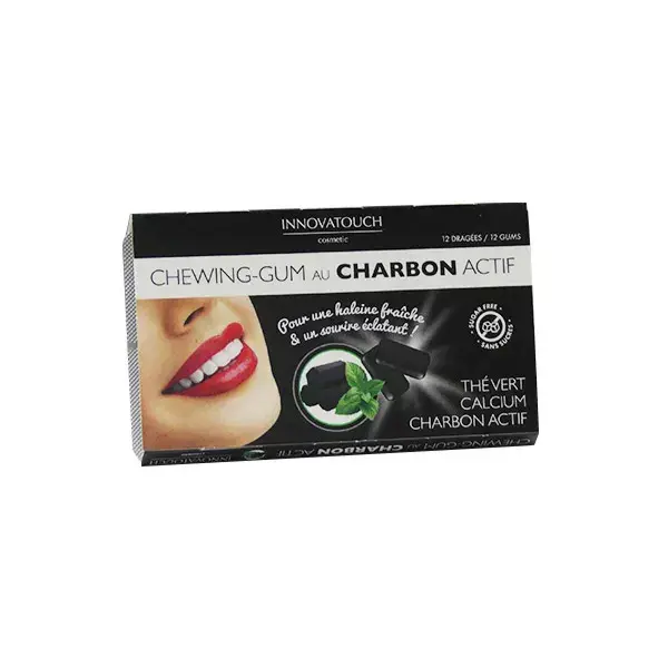 Innovatouch Chewing-Gum au Charbon Boîte de 12