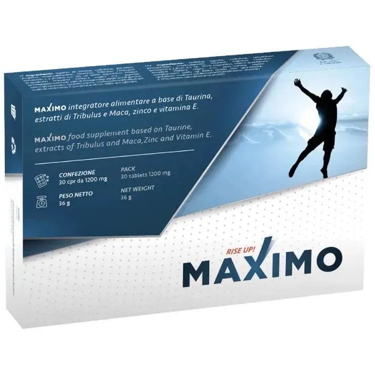 Maximo RiseUp Integratore Disfunzione Erettile ed Erezione 30 Compresse