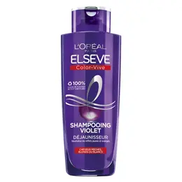 L'Oréal Elsève Color-Vive Shampoing Violet Déjaunisseur 200ml