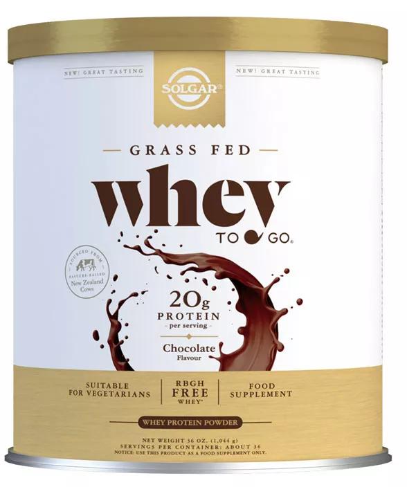 Solgar Whey to go Whey Protein Powder Sabor Chocolate 1044 gr