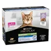 Purina Proplan NutriSavour Sénior Sterilized Mousse Dinde 10x75g