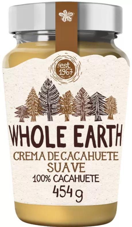 Whole Earth Creme de Amendoim Original Suave 454 g