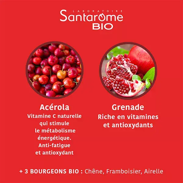 Santarome Bio P'tit Coup de Boost Bio 30 gummies