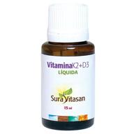 Sura Vitasan Vitamina K2 + D3 15 ml