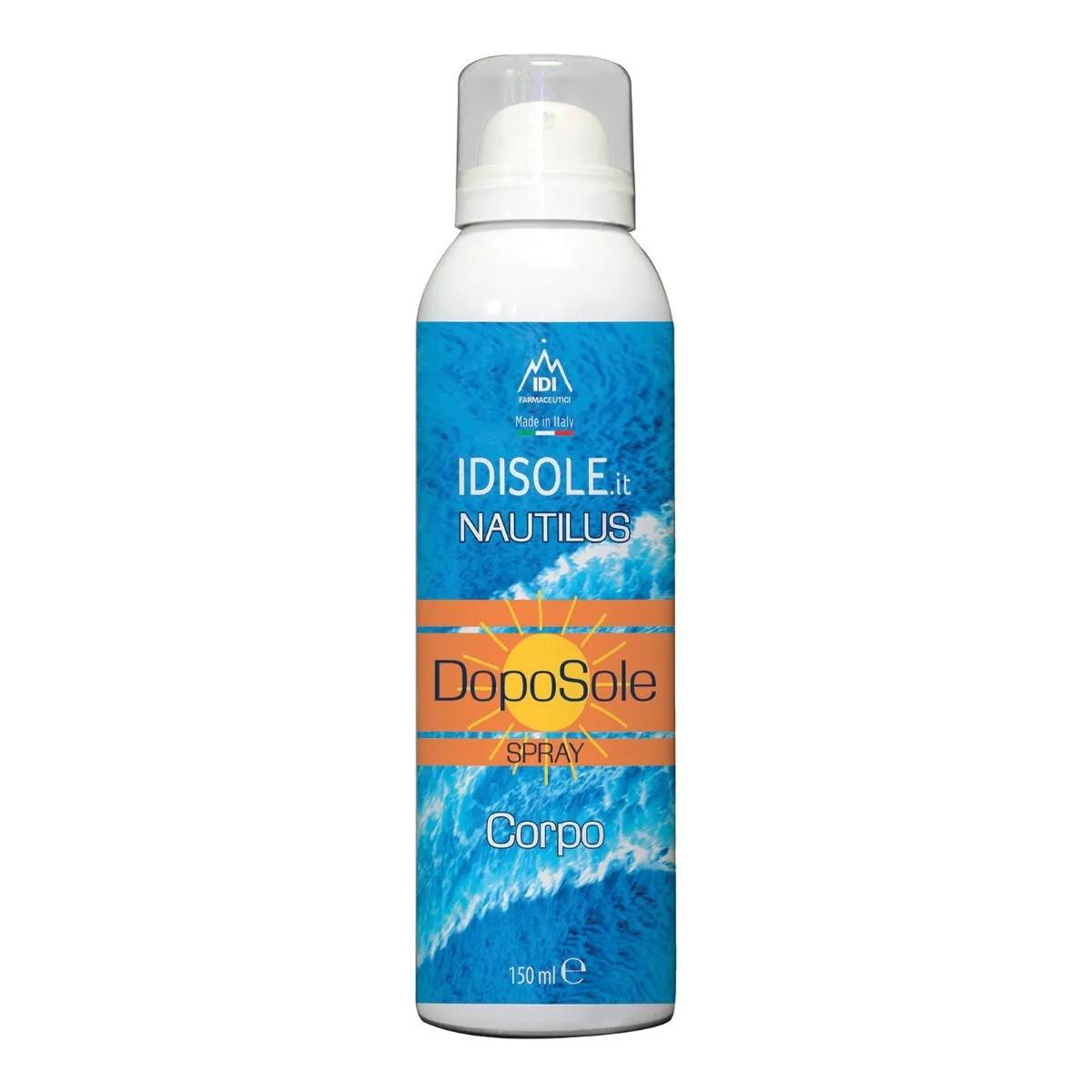 Idisole-IT Nautilus Latte Doposole Corpo Spray Lenitivo e Idratante 150 ml