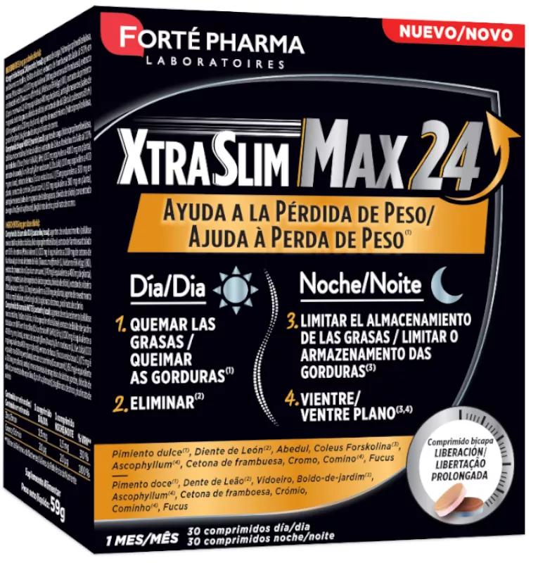 Forté Pharma Xtraslim Max 24 60 Comprimidos
