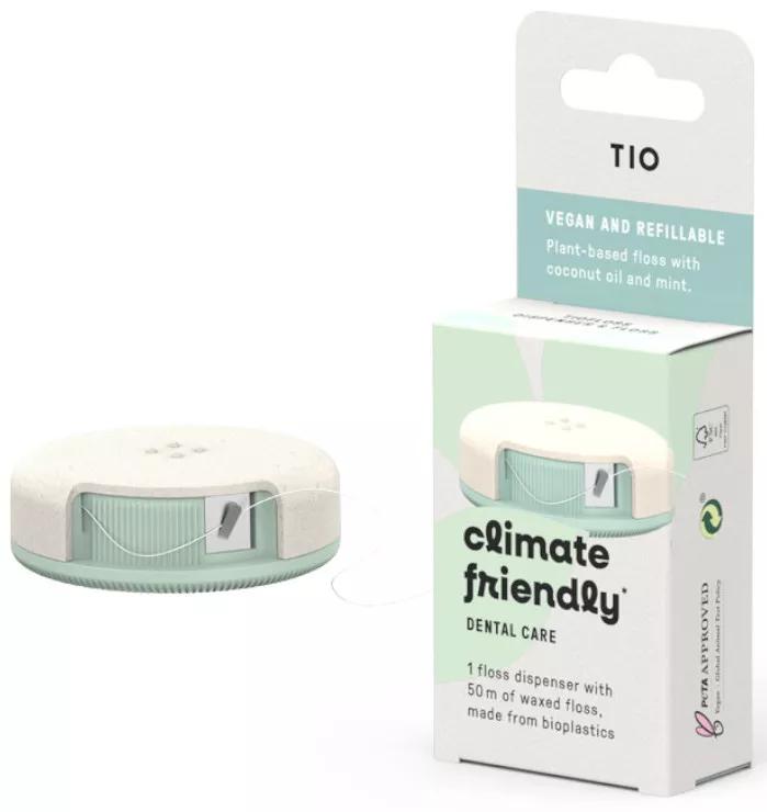 TIO Vegan Dental Floss with Coconut Oil 50 m