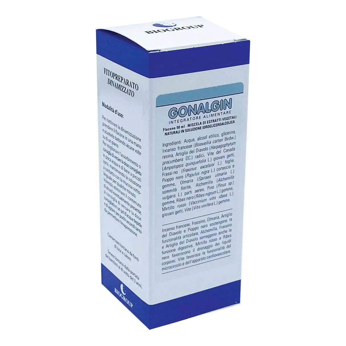 Gonalgin Soluzione Idroalcolica Per Ossa e Articolazioni 50 ml