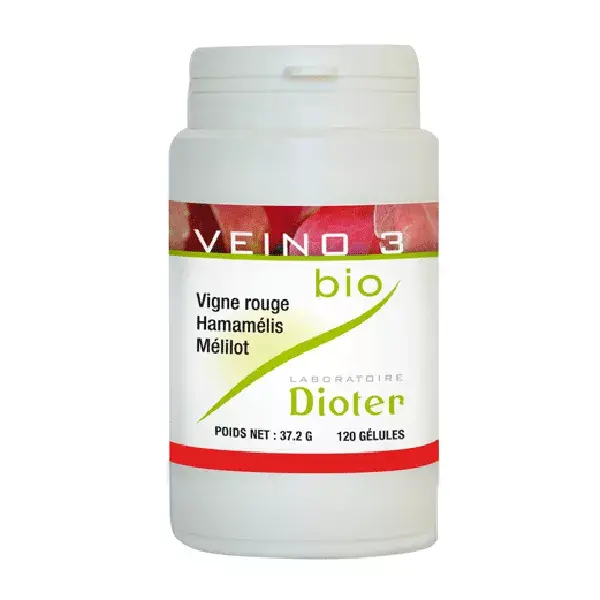 Dioter Veino 3 Bio 120 gélules