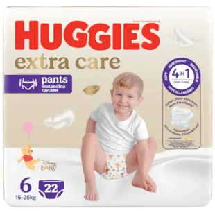 Huggies Extra Care Disney Diaper Panties Size 6 (15-25 Kg) 22 Units