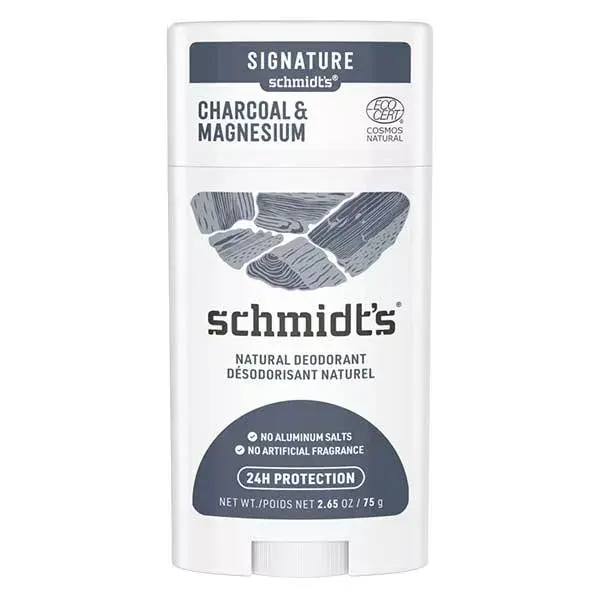 Schmidt's Deodorant Stick Charcoal and Magnesium 75g
