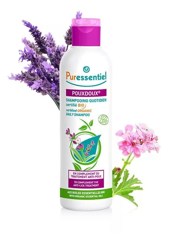 Puressentiel Ecologische Pouxdoux Anti-Luizen Dagelijkse Shampoo 200ml