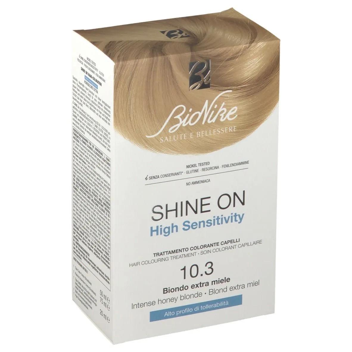 Bionike Shine On High Sensitivity Tintura Per Capelli Miele 10.3