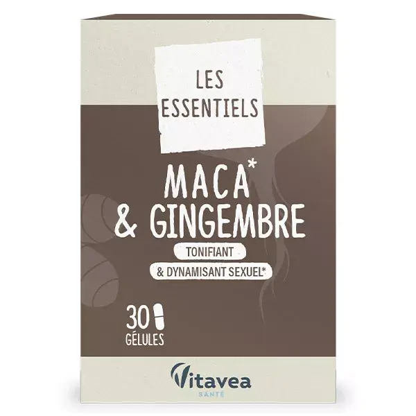 Vitavea Les Essentiels Toning and Sexual Energizer Maca and Ginger 30 capsules