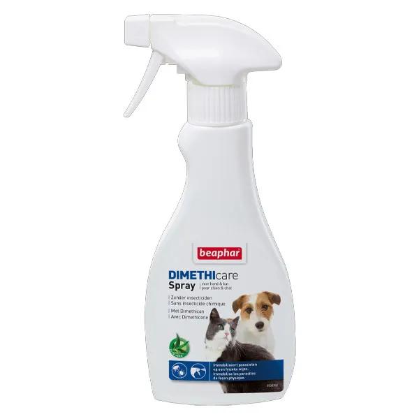 Beaphar DIMETHICARE, Loción stop parásitos para perros y gatos para Dimenticona - 250 ml
