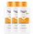 Eucerin Extra Leichte Körpersonnenlotion LSF 50+ 3 x 400 ml