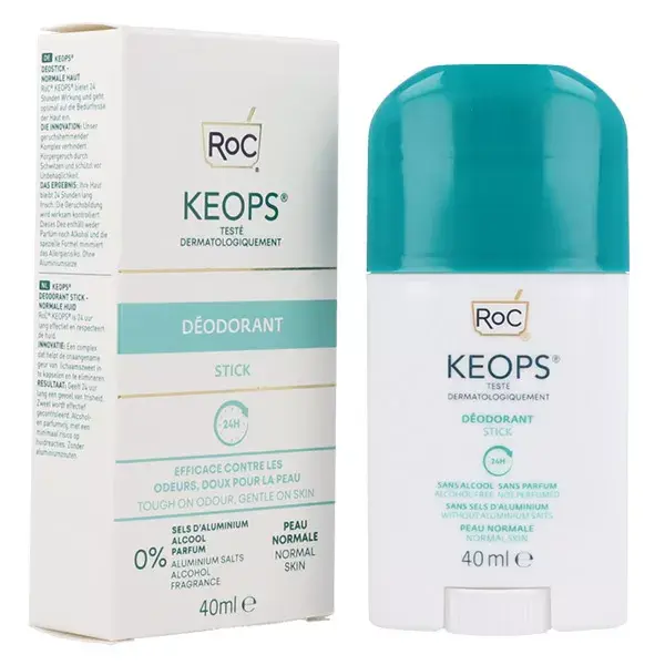RoC Keops Desodorante Stick 24h 40ml