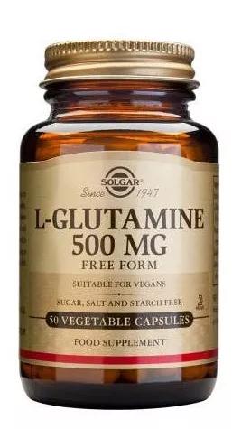Solgar L-Glutamina 500 mg 50 comprimidos