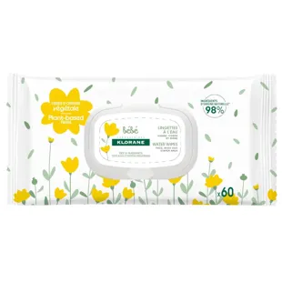 Klorane Baby Soft Cleansing Wipes 60 units