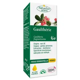 NatureSun Aroms Huile Essentielle Gaulthérie Bio 10ml